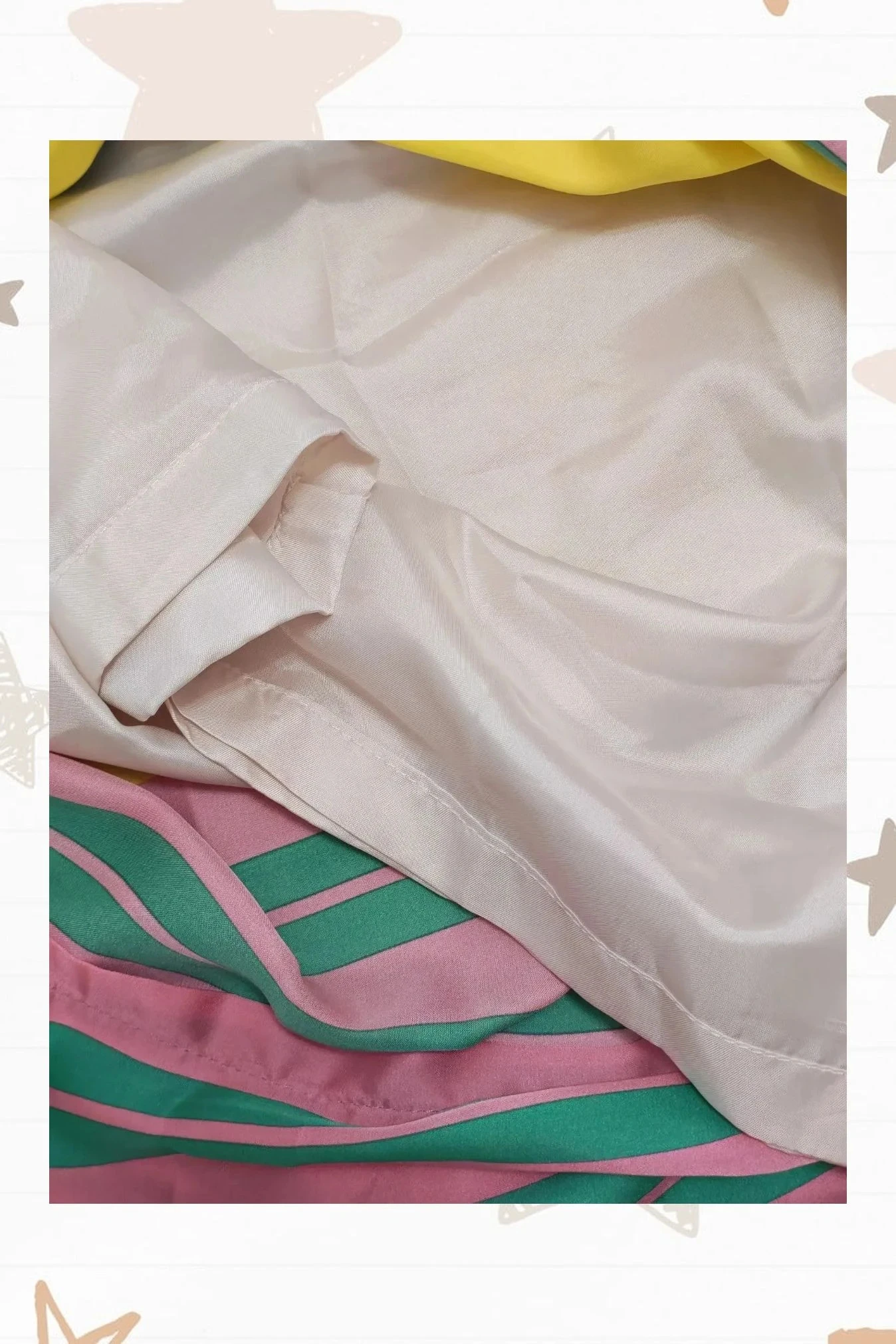 Vestido colorido 100% seda - Talla M – photo 5